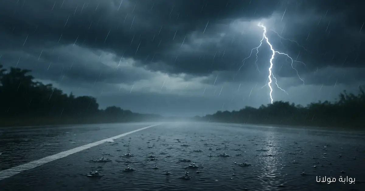 توقعات بأمطار رعدية غزيرة تضرب مناطق عدة خلال عطلة نهاية الأسبوع