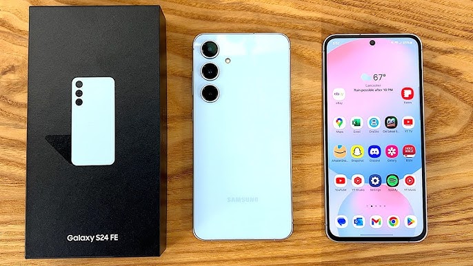 تلفون مكسر الدنيا.. Samsung Galaxy S24 FE سامسونج تنافس بشاشة أسطورية وبطارية قوية وسعر إقتصادي