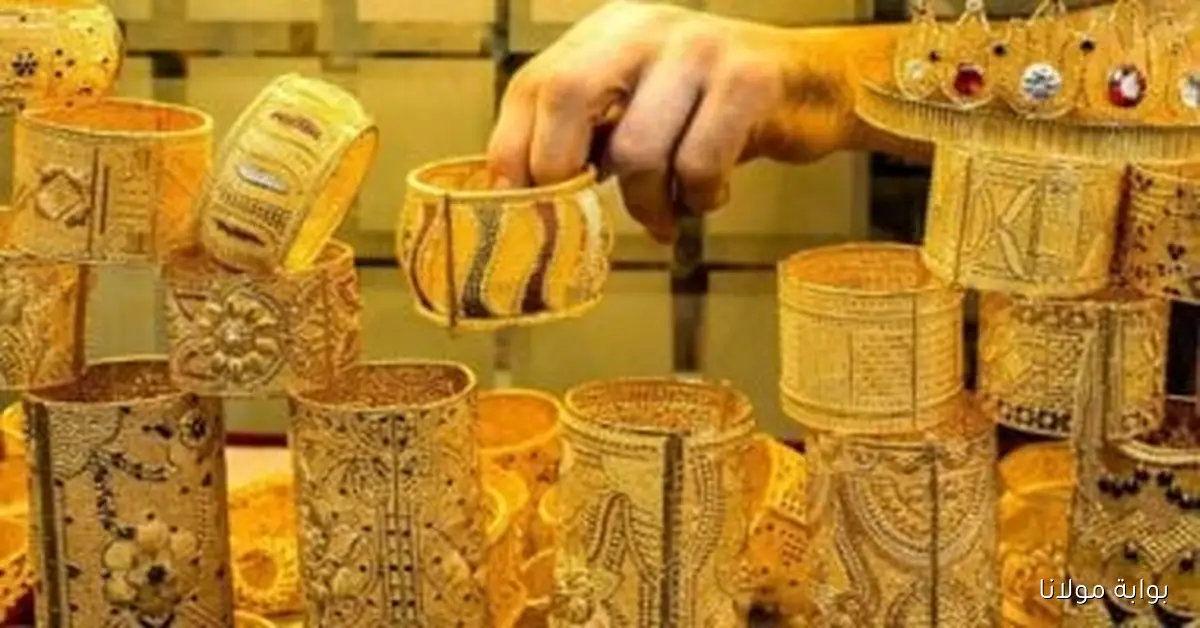 أسعار الذهب تشهد ارتفاعاً ملحوظاً اليوم الجمعة والجنيه الذهب يلامس حاجز 40 ألفاً