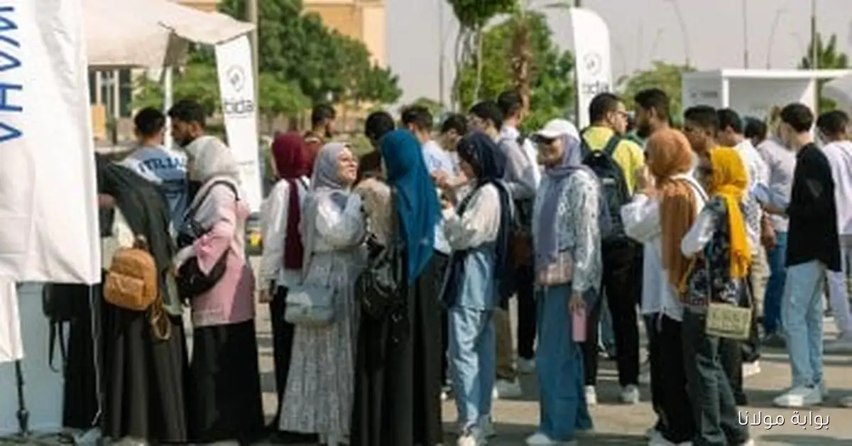 أكثر من 2000 شاب يبحثون عن فرص عمل جديدة في ملتقى التوظيف الثامن عشر بإيتيدا ببني سويف