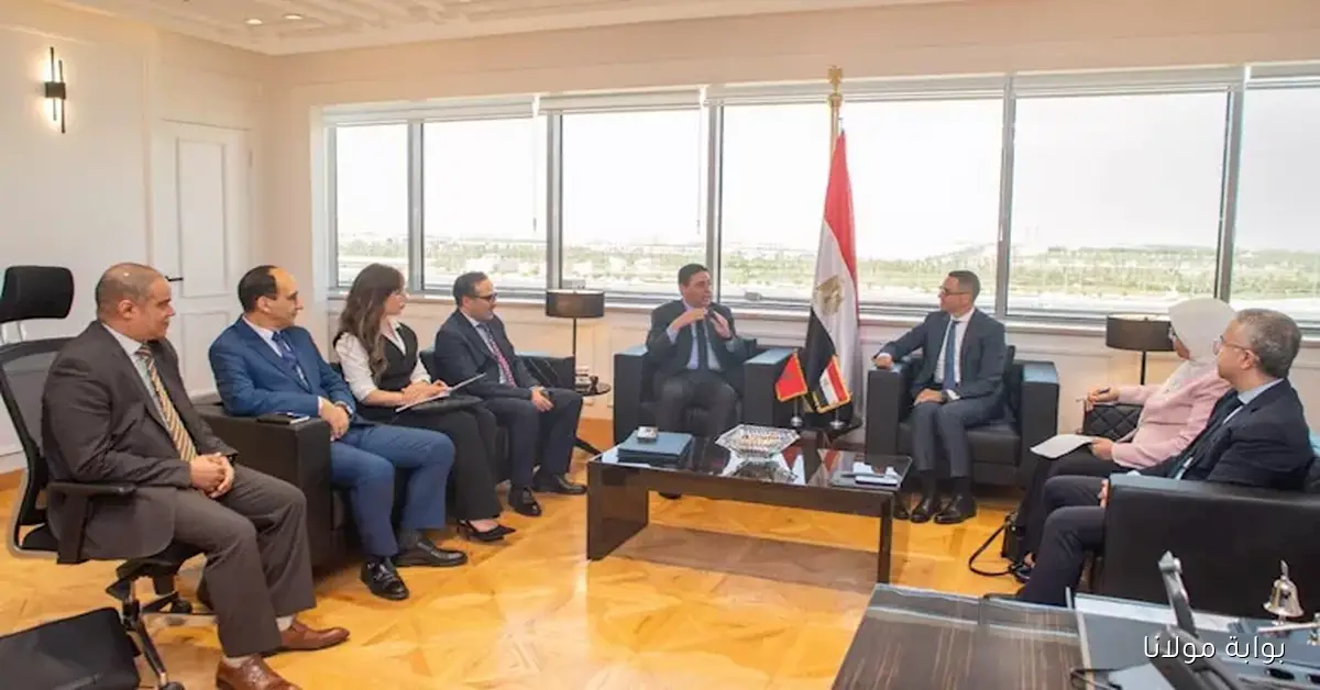 الخطيب يلتقي بالممثل المغربي للتجارة الخارجية لتعزيز أوجه التعاون المشترك