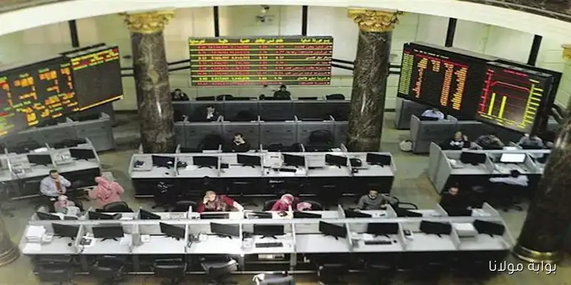 اللون الأحمر يسيطر على مؤشرات البورصة في ختام جلسة اليوم