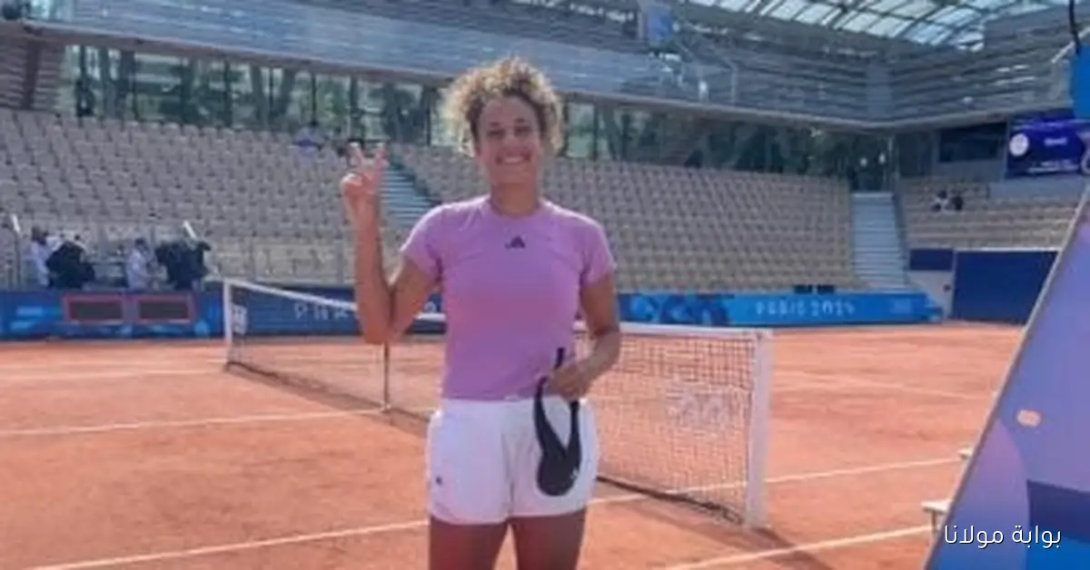 تأجيل مباراة ميار شريف في الدور الأول لبطولة مونترو للتنس لمدة يوم كامل