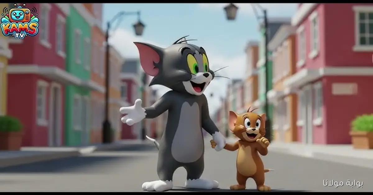TOM AND JERRY.. تردد قنوات تعرض توم وجيري كامل 2025 على نايل سات لمتابعة المغامرات الكرتونية على مدار 24 ساعة