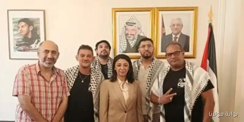 تعزيز التضامن الدولي مع فلسطين في باريس: لقاء نقابي وزيارة فرنسية لسفارة فلسطين
