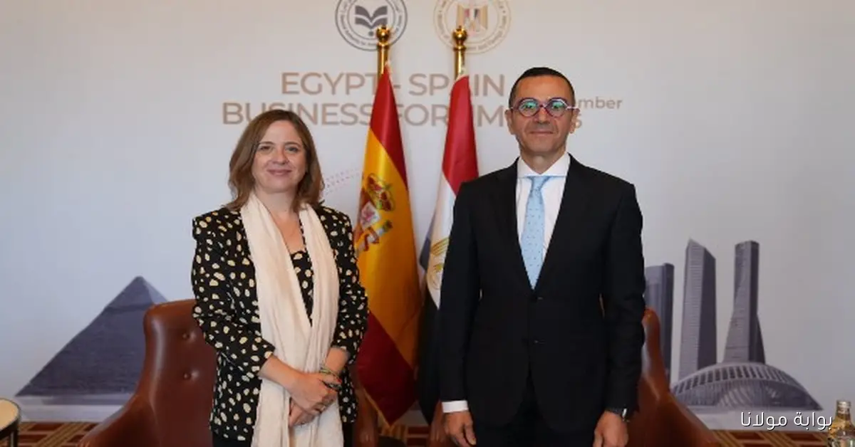 تعزيز الشراكة الاقتصادية بين مصر وإسبانيا لتسهيل حركة التجارة