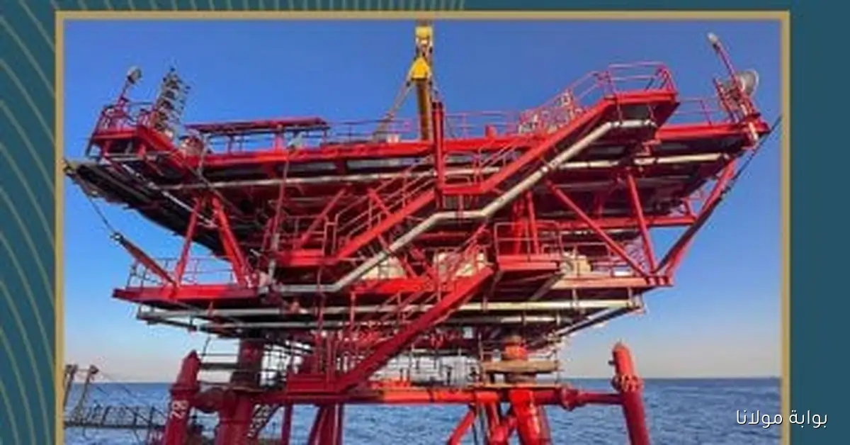 تقدم البترول البحرية بخطوات جديدة في تطوير حقل شمال صفا بخليج السويس