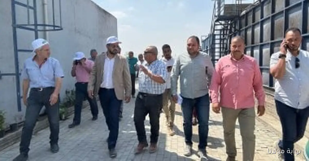 جولة لرئيس جهاز مدينة العبور الجديدة في مشروعات المرافق للأراضي الجديدة