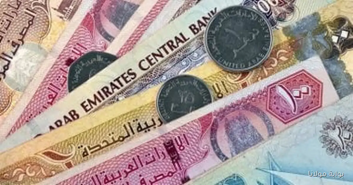 سعر الدرهم الإماراتي اليوم السبت 13 سبتمبر 2025 في البنوك المصرية