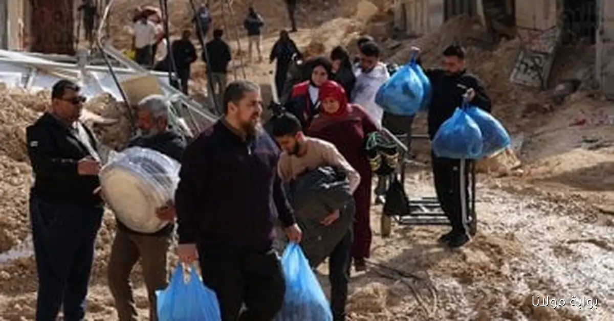 عائلات من غزة تعود إلى شمال القطاع رغم العمليات العسكرية الجارية في المدينة