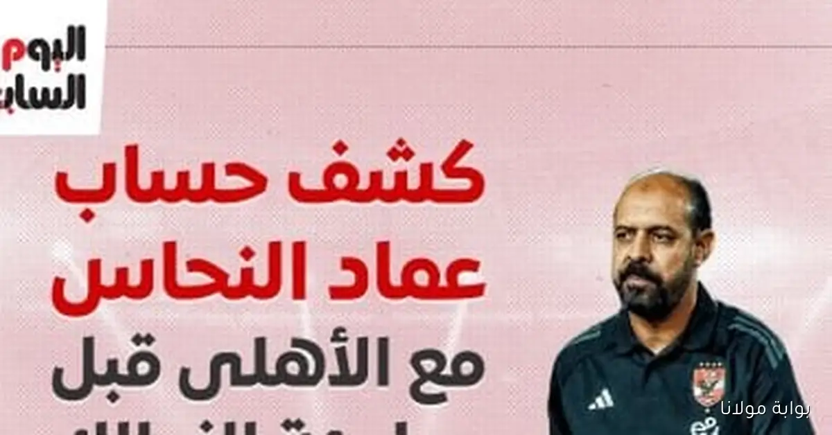 عماد النحاس: تقييم أدائه مع الأهلي قبل مباراة الزمالك – إنفوجراف