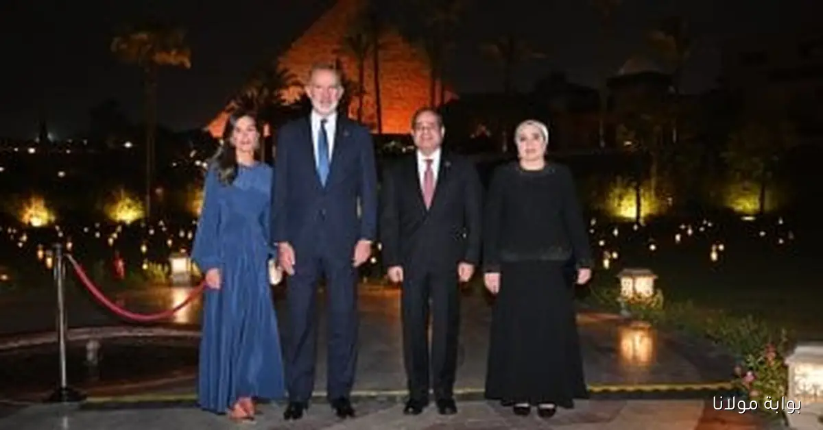 غنيم: زيارة ملك إسبانيا وزوجته تعكس رسالة أمان واستقرار مصر للعالم