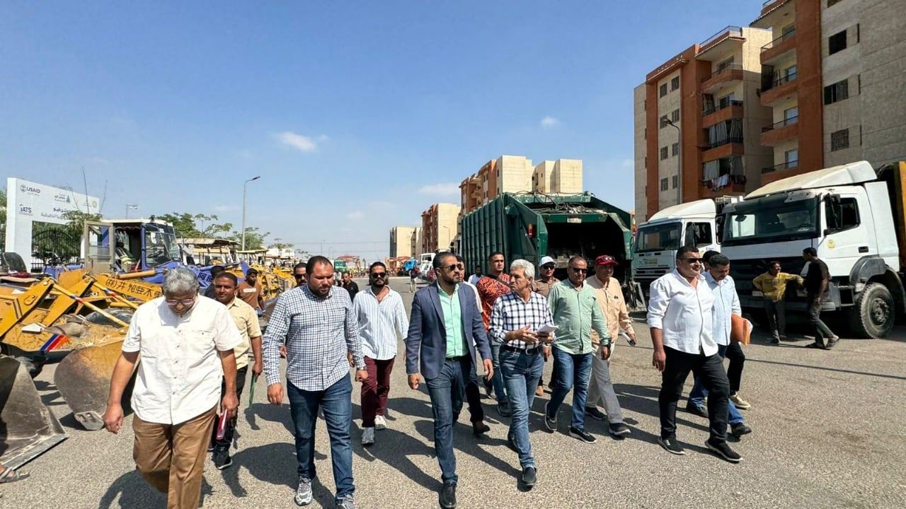 استعدادات مدينة العبور استعدادات مدينة العبور