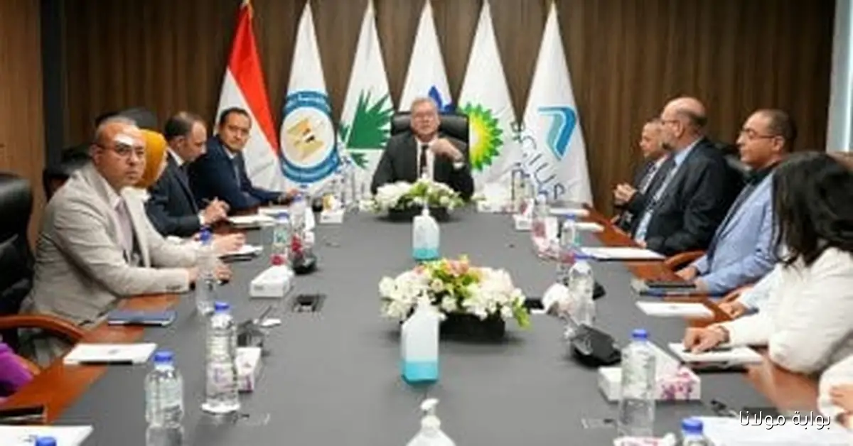 وزير البترول يواصل متابعة تقدم إنتاج حقول الفرعونية في بورسعيد