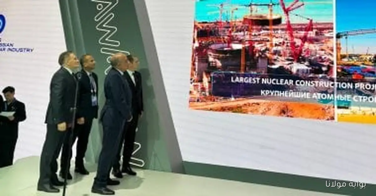 وزير الكهرباء يشارك في نقل وعاء ضغط المفاعل النووي الأول من روسيا إلى الضبعة