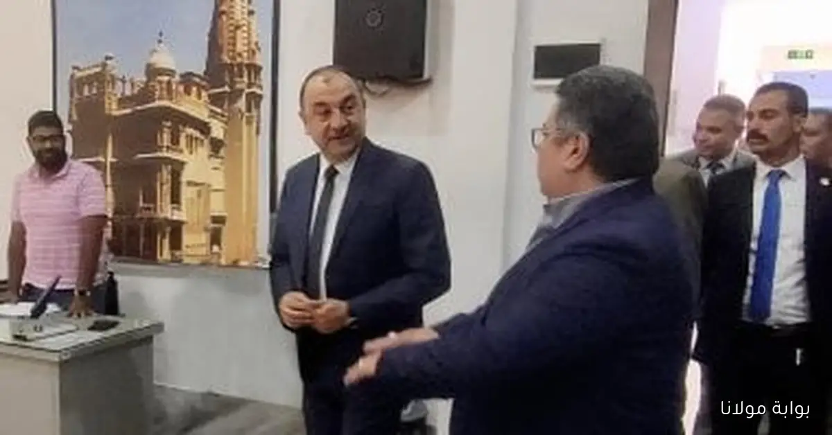 وزير قطاع الأعمال يقوم بزيارة غير متوقعة لشركة مصر الجديدة للإسكان والتعمير