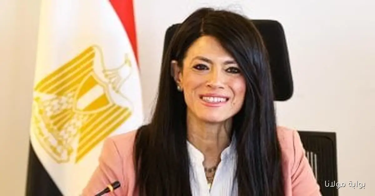 وزيرة التخطيط تتحدث في المؤتمر الصحفي لمهرجان الجونة السينمائي