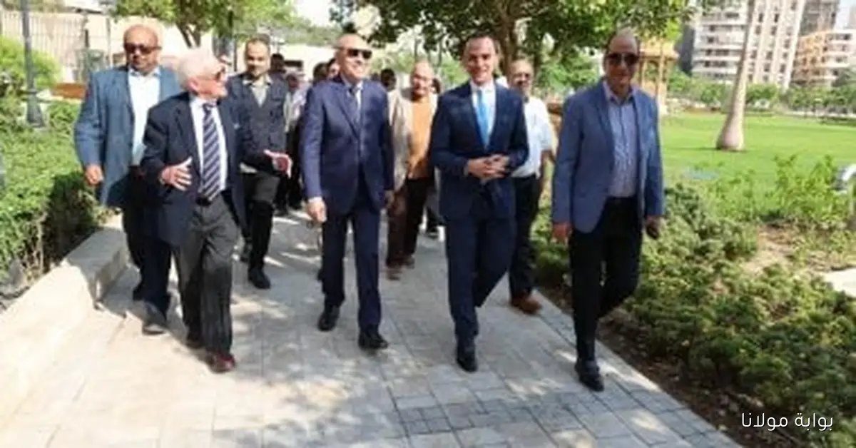 وفد من مؤسسة الأغا خان يستكشف فرص التعاون لتشغيل حديقة الأزبكية