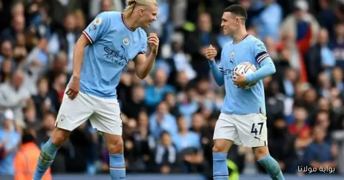 تشكيلة مانشستر سيتي ضد برينتفورد اليوم المتوقعة بدون مرموش