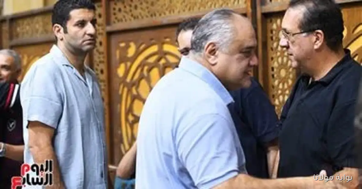 نجوم الرياضة يشاركون في مراسم عزاء نجم الزمالك الأسبق نوح آدم بالصور