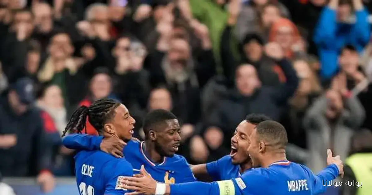 تشكيلة فرنسا ضد أذربيجان اليوم بتصفيات كأس العالم المتوقعة والموعد والقنوات الناقلة