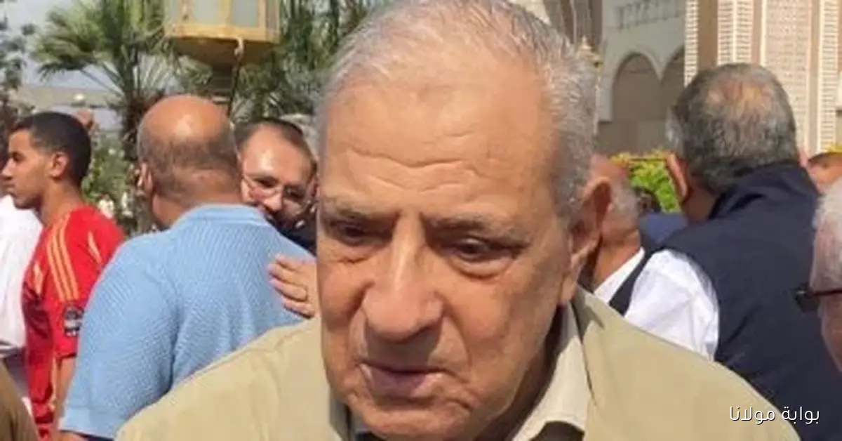 وداع مؤثر لشقيقة إبراهيم محلب بحضور وزير قطاع الأعمال ووزراء سابقين