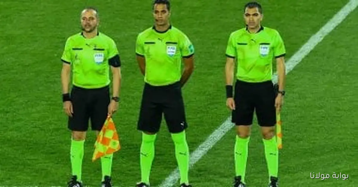 أمين عمر يقود مباراة الأهلي وكهرباء الإسماعيلية في دوري نايل