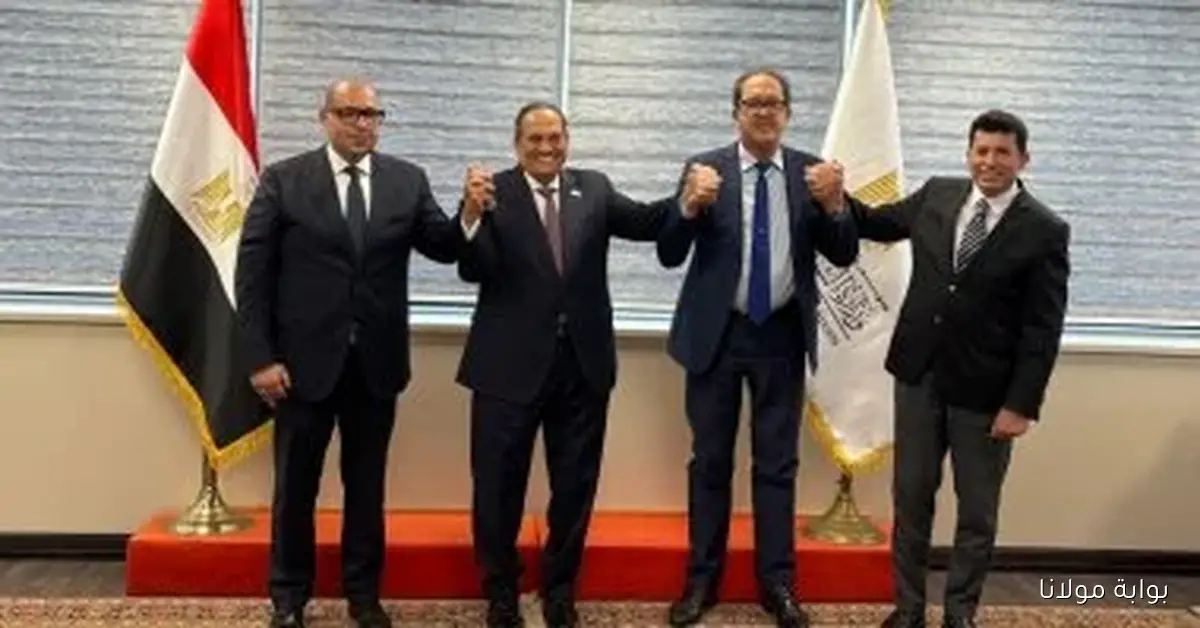 اجتماع تحضيري لوزير الرياضة لتوقيع مذكرة تفاهم بين الأنوكا والأوكسا