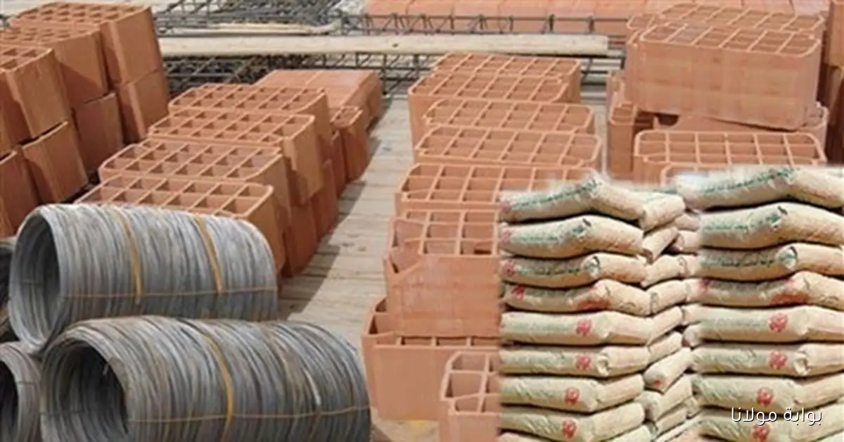 «الأسعار اتقلبت».. مواد البناء تسجل ارتفاعًا ملحوظًا في السوق اليوم الأحد 26-10-2025