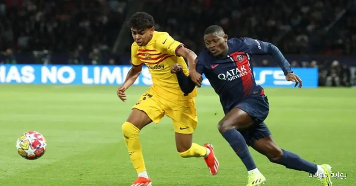 مواجهة القرن: برشلونة ضد باريس سان جيرمان في صراع المليار يورو