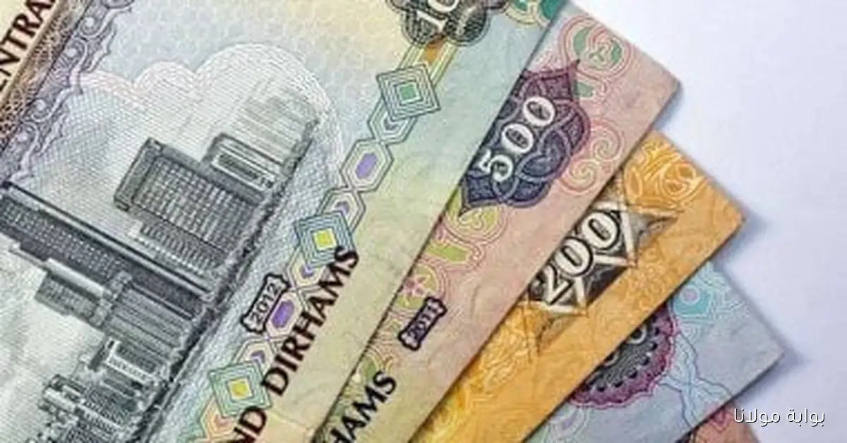 تراجع سعر الدرهم الإماراتي اليوم الجمعة 10-10-2025 بانخفاض 6 قروش خلال الأسبوع