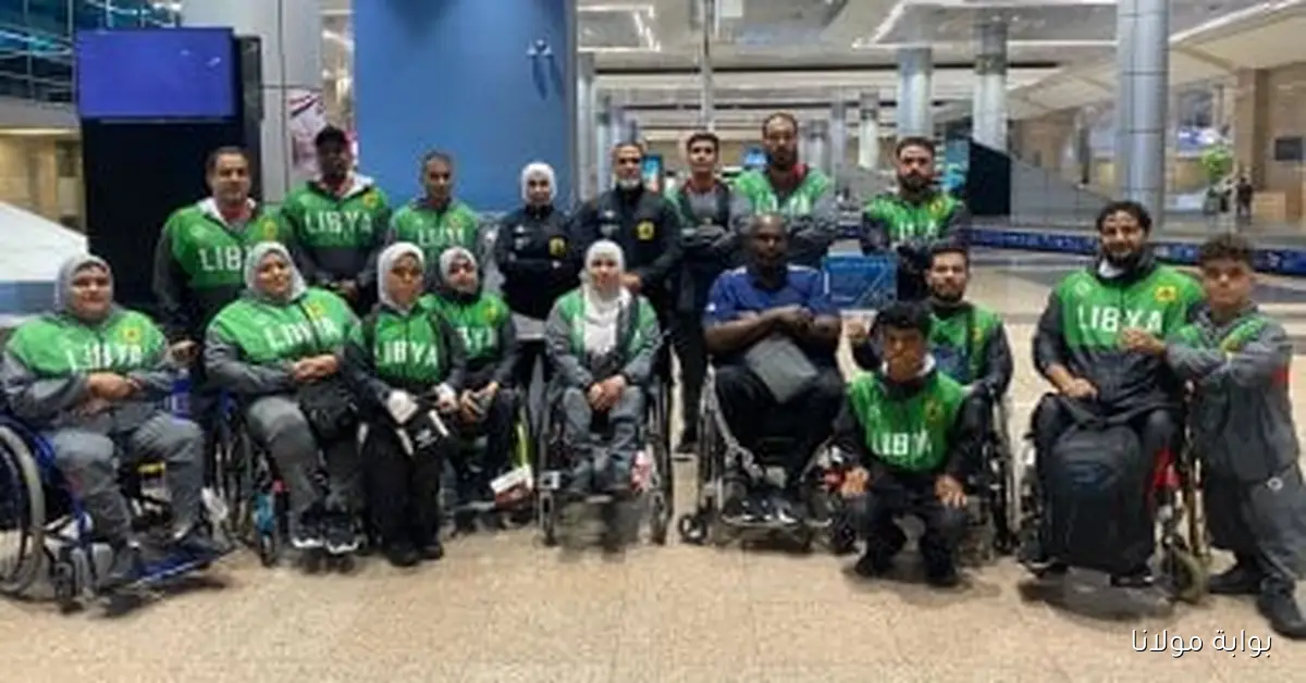 توافد الفرق المشاركة في بطولة العالم لرفع الأثقال البارالمبي بالعاصمة الإدارية