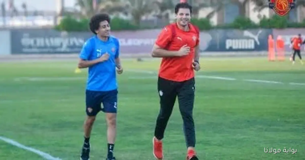 حسين السيد يتغيب عن سيراميكا لمدة أسبوع بسبب إصابة في الخلفية