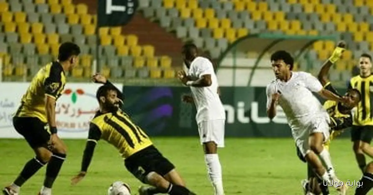 مباراة مثيرة تنتهي بالتعادل بين المقاولون وإنبي في أول ظهور لسامي قمصان