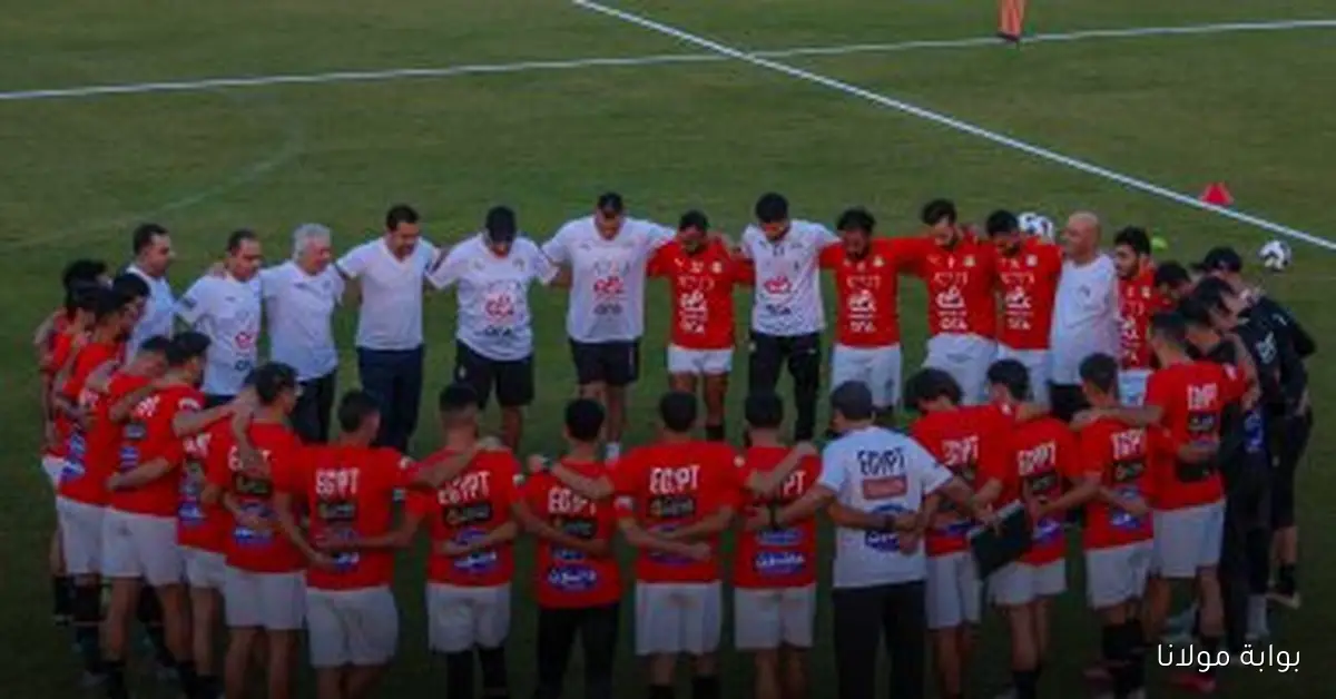 منتخب مصر يستعد لمواجهة ودية مع المغرب في كأس العرب اليوم