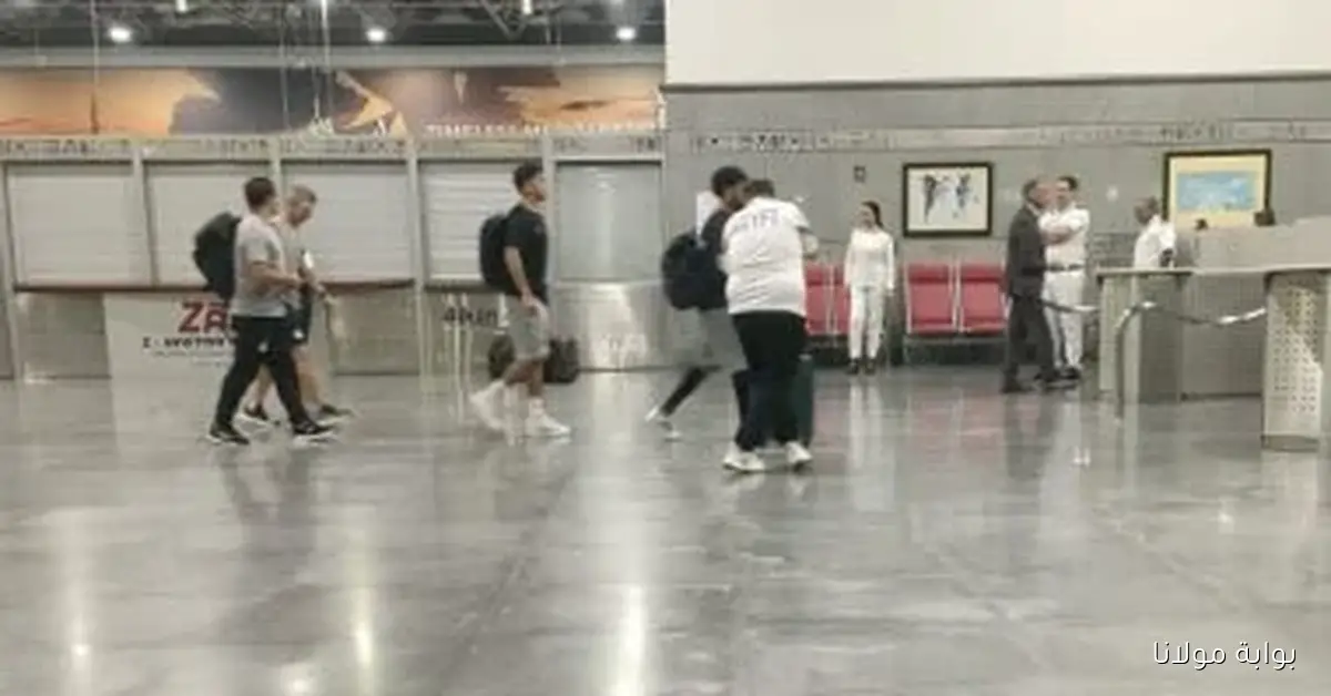 منتخب مصر يصل إلى مطار القاهرة في رحلة إلى المغرب مع لحظات مميزة