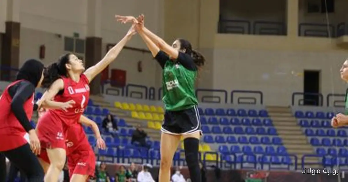 مواجهات مثيرة في دوري مرتبط سيدات السلة بين الأهلي والجزيرة والصيد والأولمبي
