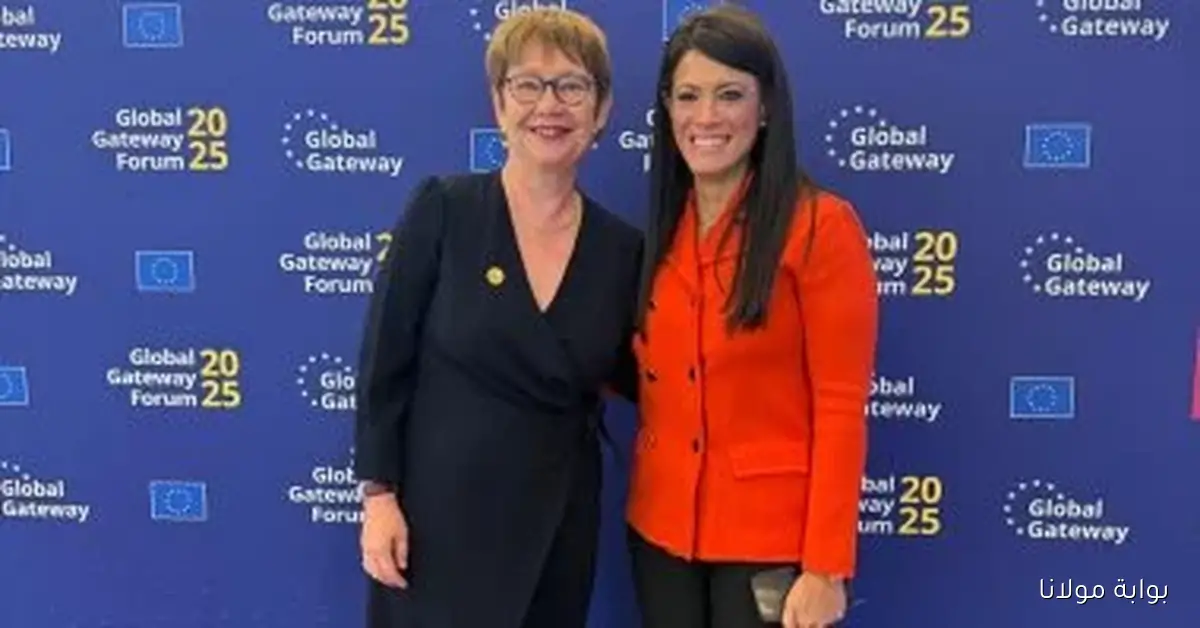 وزيرة التخطيط تبحث آفاق التعاون مع رئيسة البنك الأوروبي لإعادة الإعمار