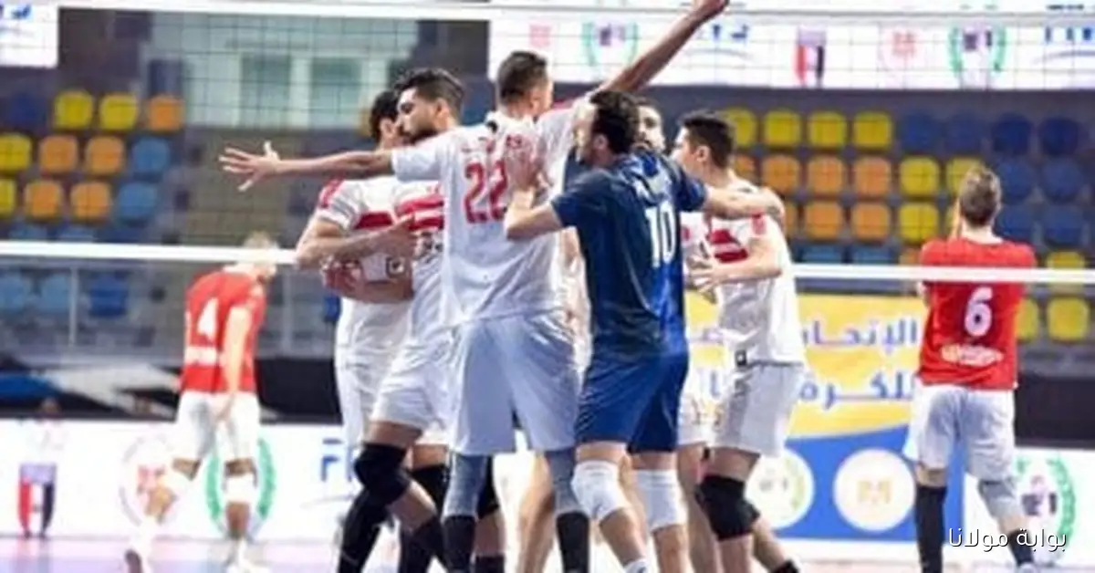 مواجهات مثيرة اليوم في دوري رجال الطائرة بين الأهلي وهليوبوليس والزمالك والشرطة