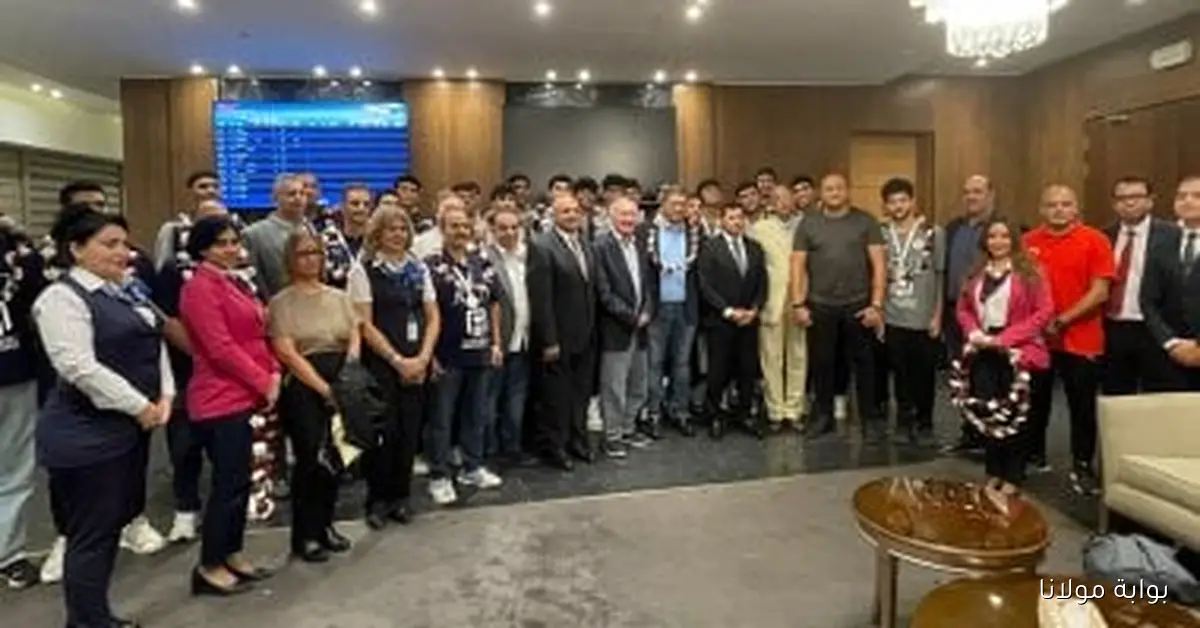 وزير الرياضة يحتفي ببعثة منتخب ناشئي اليد بعد إنجازهم الكبير في المغرب