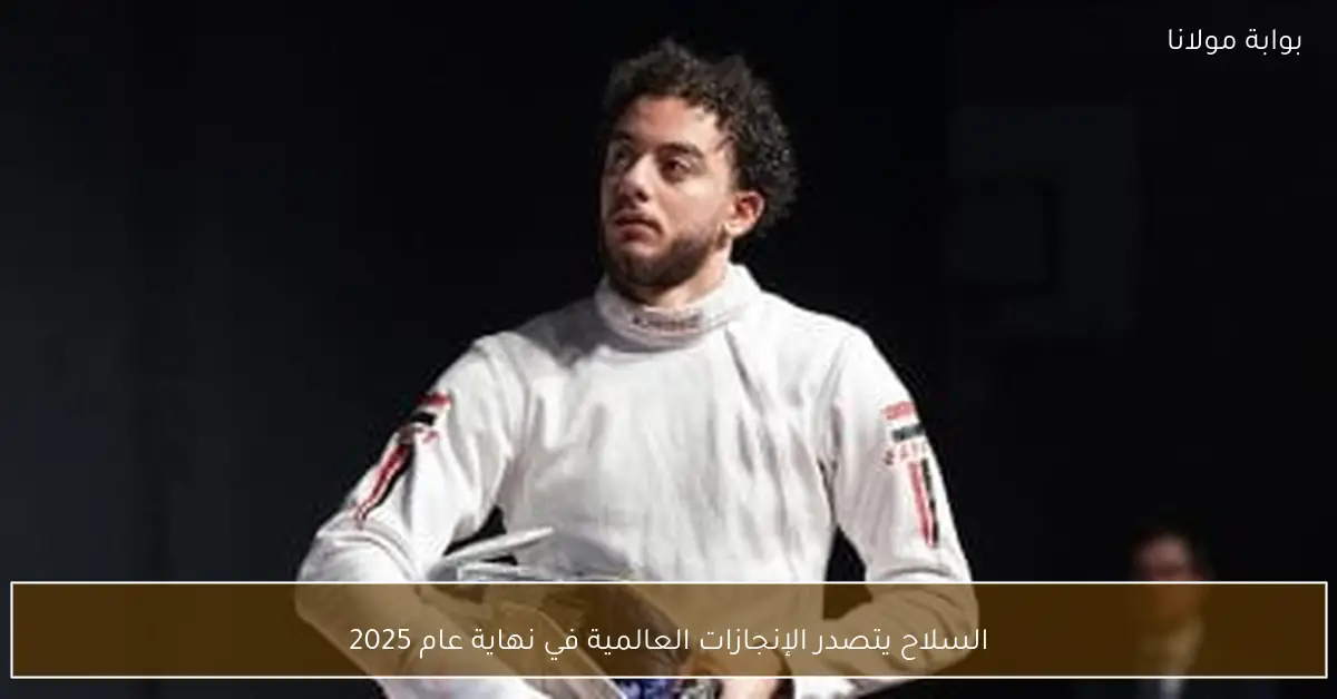 السلاح يتصدر الإنجازات العالمية في نهاية عام 2025