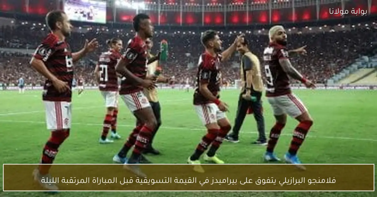 فلامنجو البرازيلي يتفوق على بيراميدز في القيمة التسويقية قبل المباراة المرتقبة الليلة