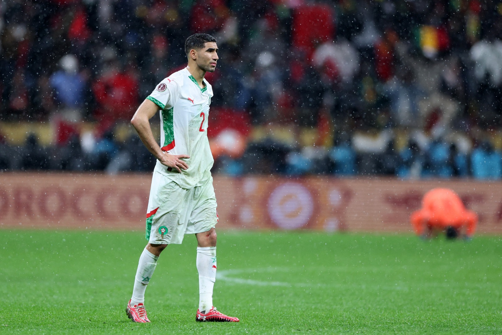 حسرة أشرف حكيمي بعد نهائي كأس أمم إفريقيا بين المغرب والسنغال - 18 يناير 2026