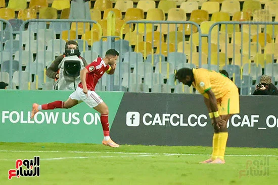 احتفال محمود تريزيجيه بالهدف