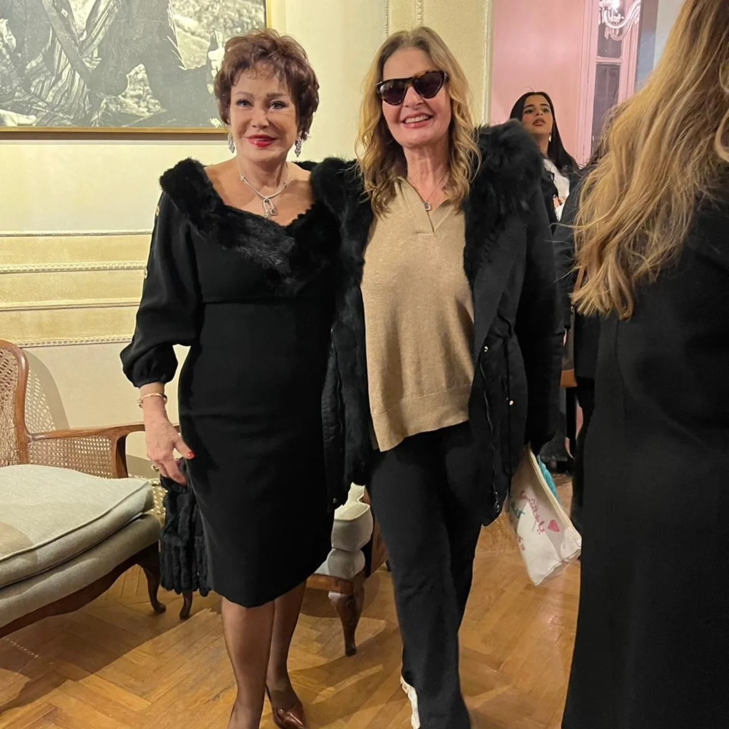 يسرا وليلي علوي ولبلبة وخالد النبوي يحتفلون بمئوية يوسف شاهين 