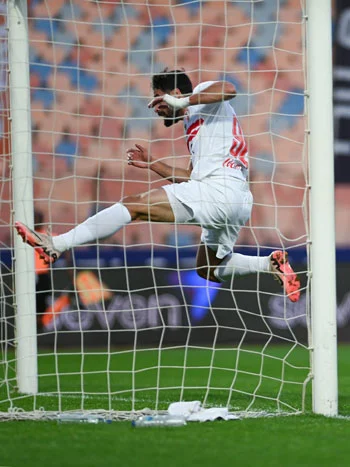 عدى الدباغ يسجل الهدف الأول للزمالك أمام بتروجت فى الدقيقة 20 عدى الدباغ يسجل الهدف الأول للزمالك أمام بتروجت فى الدقيقة 20