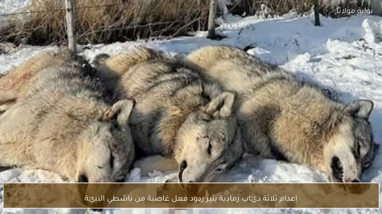 إعدام ثلاثة ذئاب رمادية يثير ردود فعل غاضبة من ناشطي البيئة