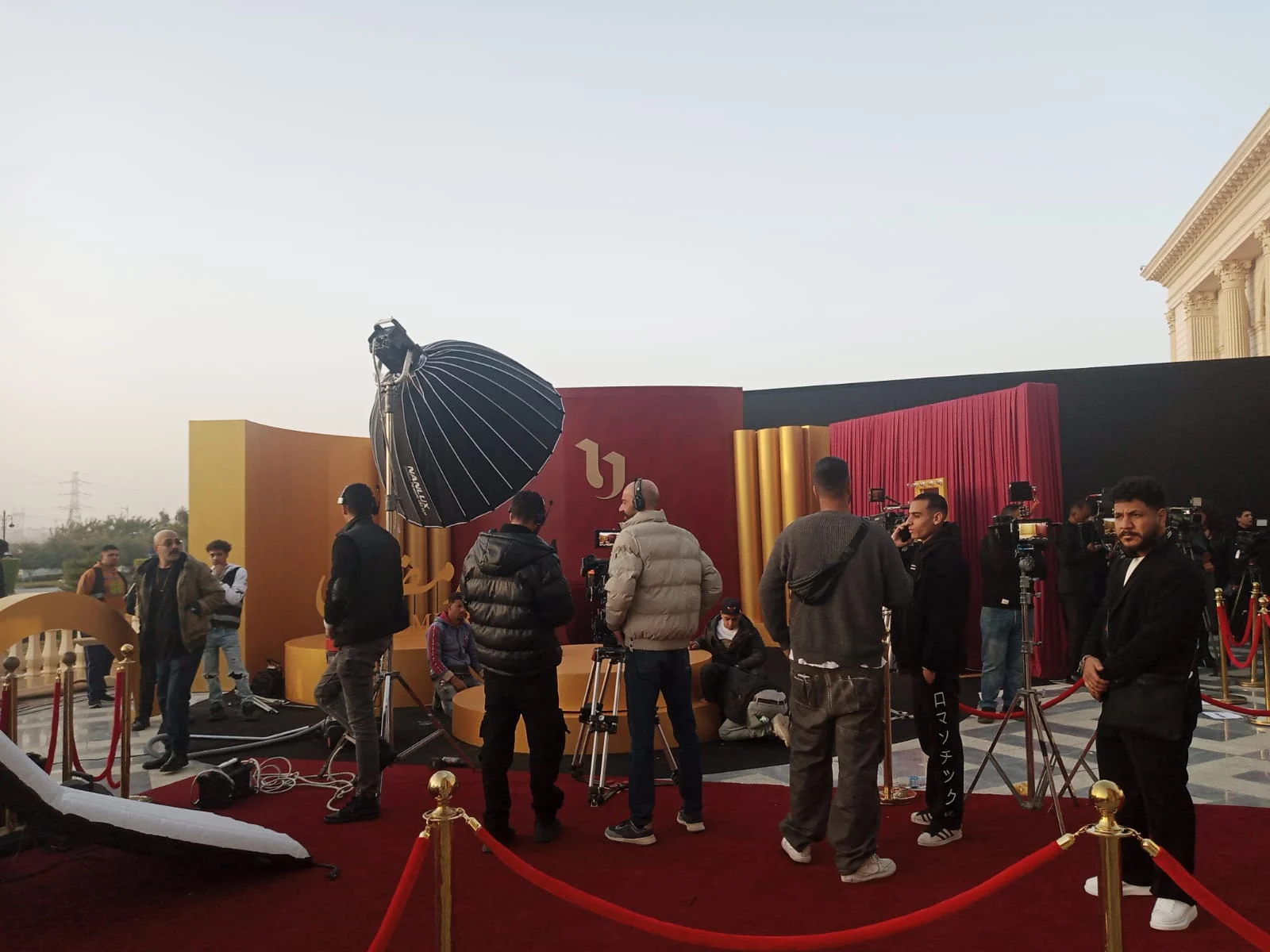 الريد كاربت في حفل الشركة المتحدة للخدمات الإعلامية