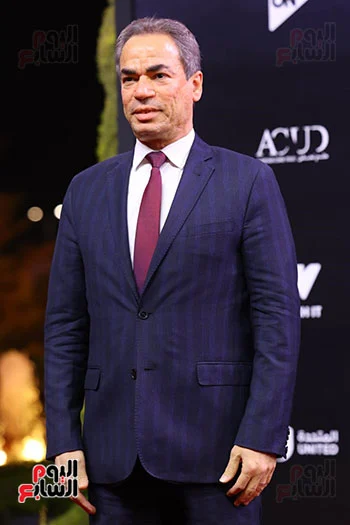 الإعلامي أحمد المسلماني في حفل المتحدة