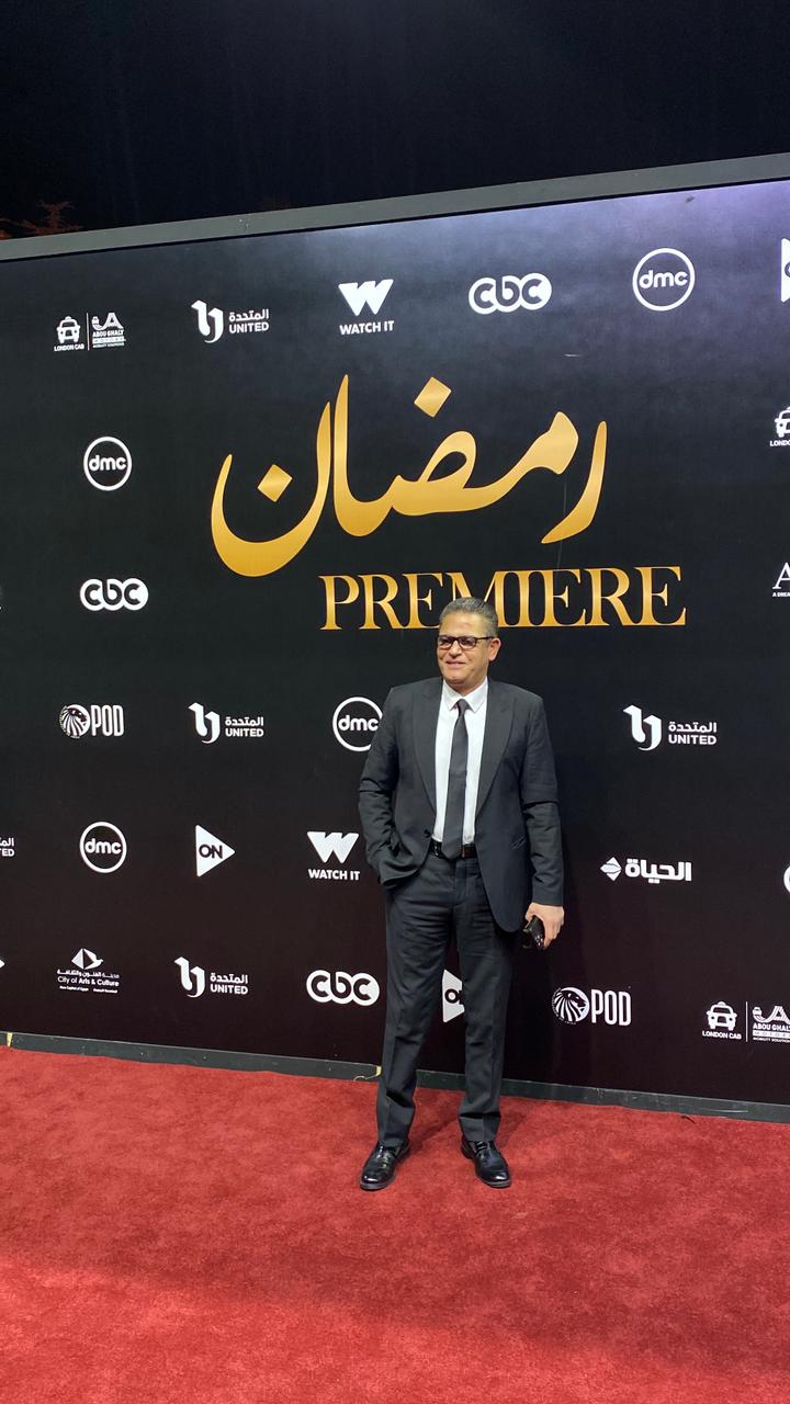 عبد الفتاح عبد المنعم رئيس تحرير بوابة مولانا فى حفل المتحدة